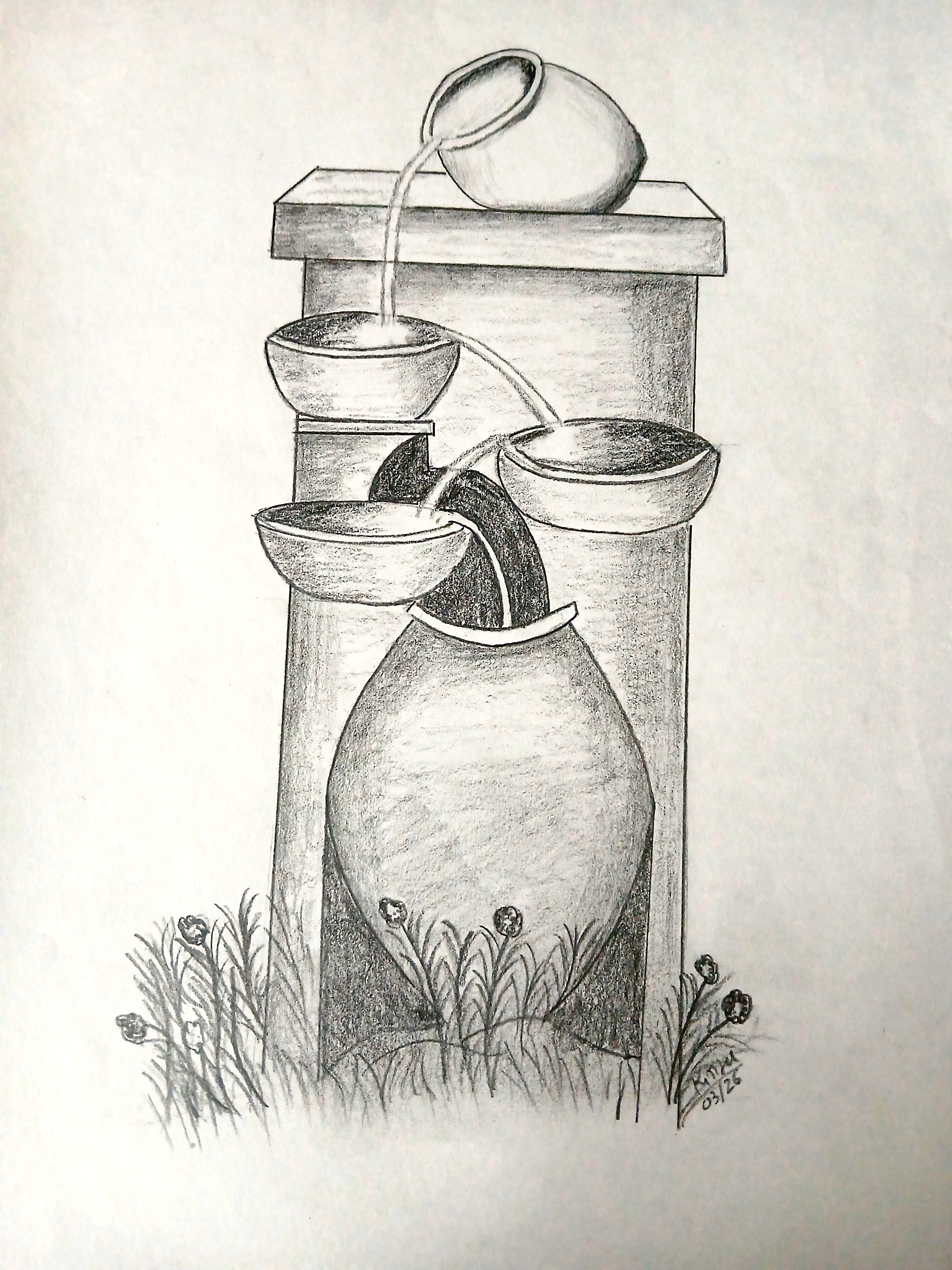 Pencil Drawing by Kinjal's Arts