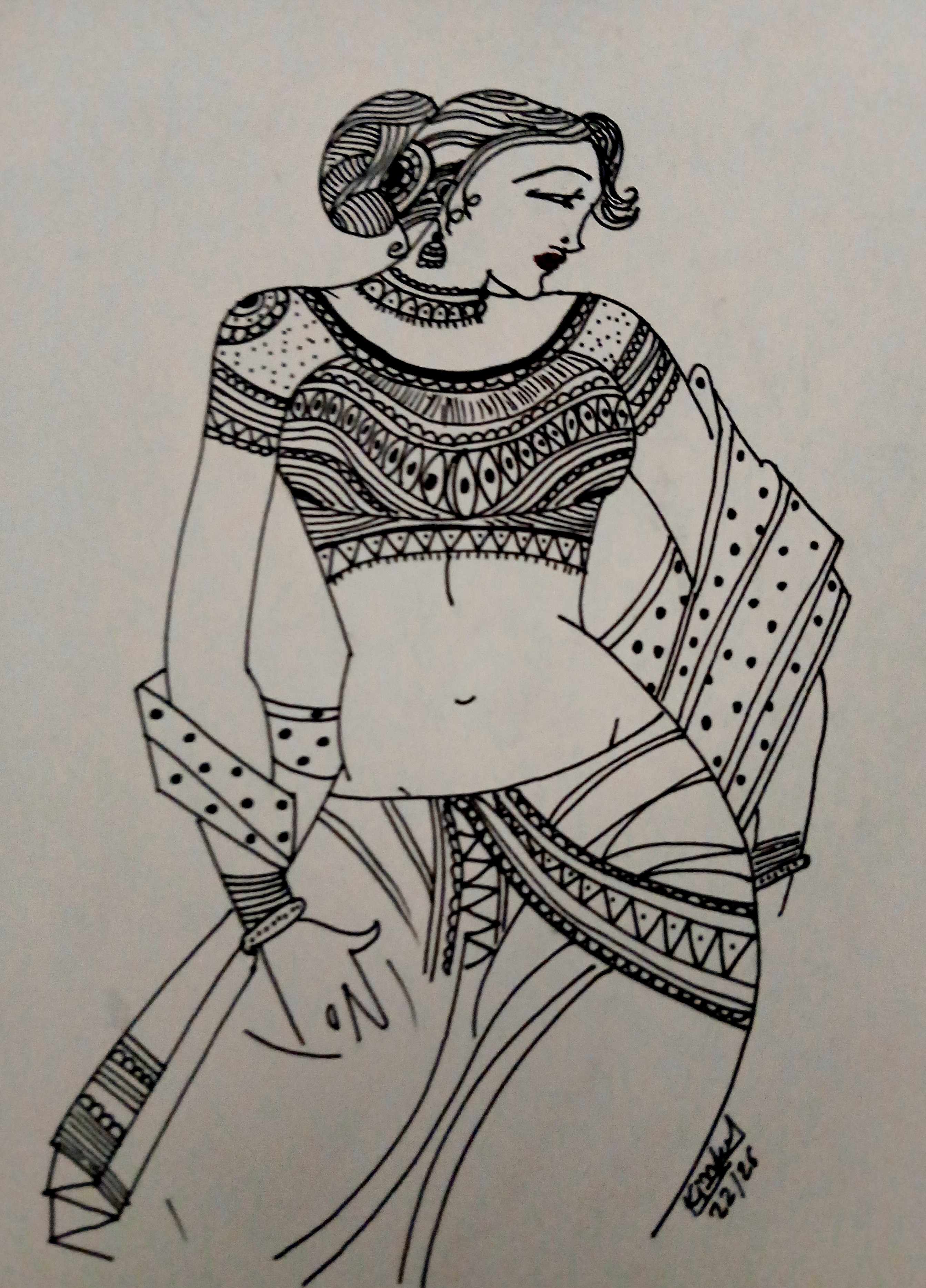 Pencil Sketch by Kinjal's Arts
