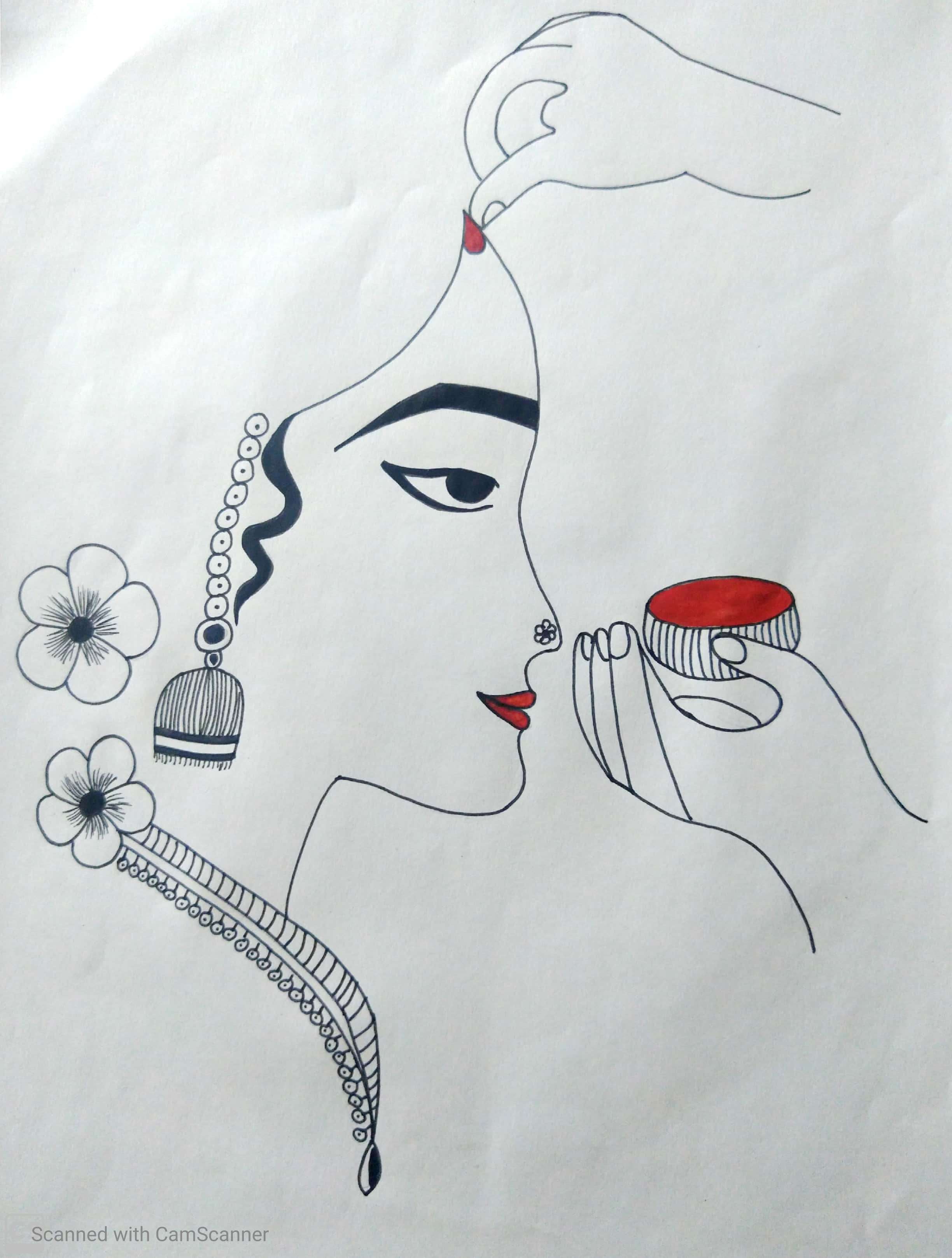 Pencil Sketch by Kinjal's Arts