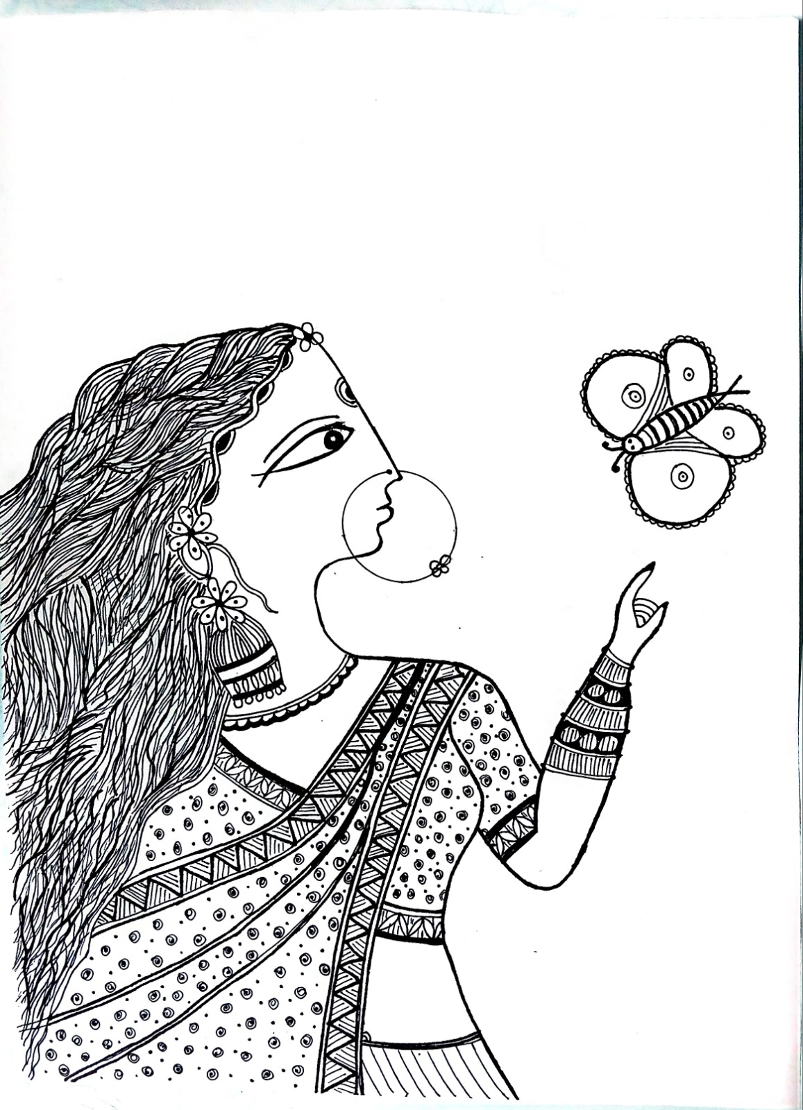 Pencil Sketch by Kinjal's Arts