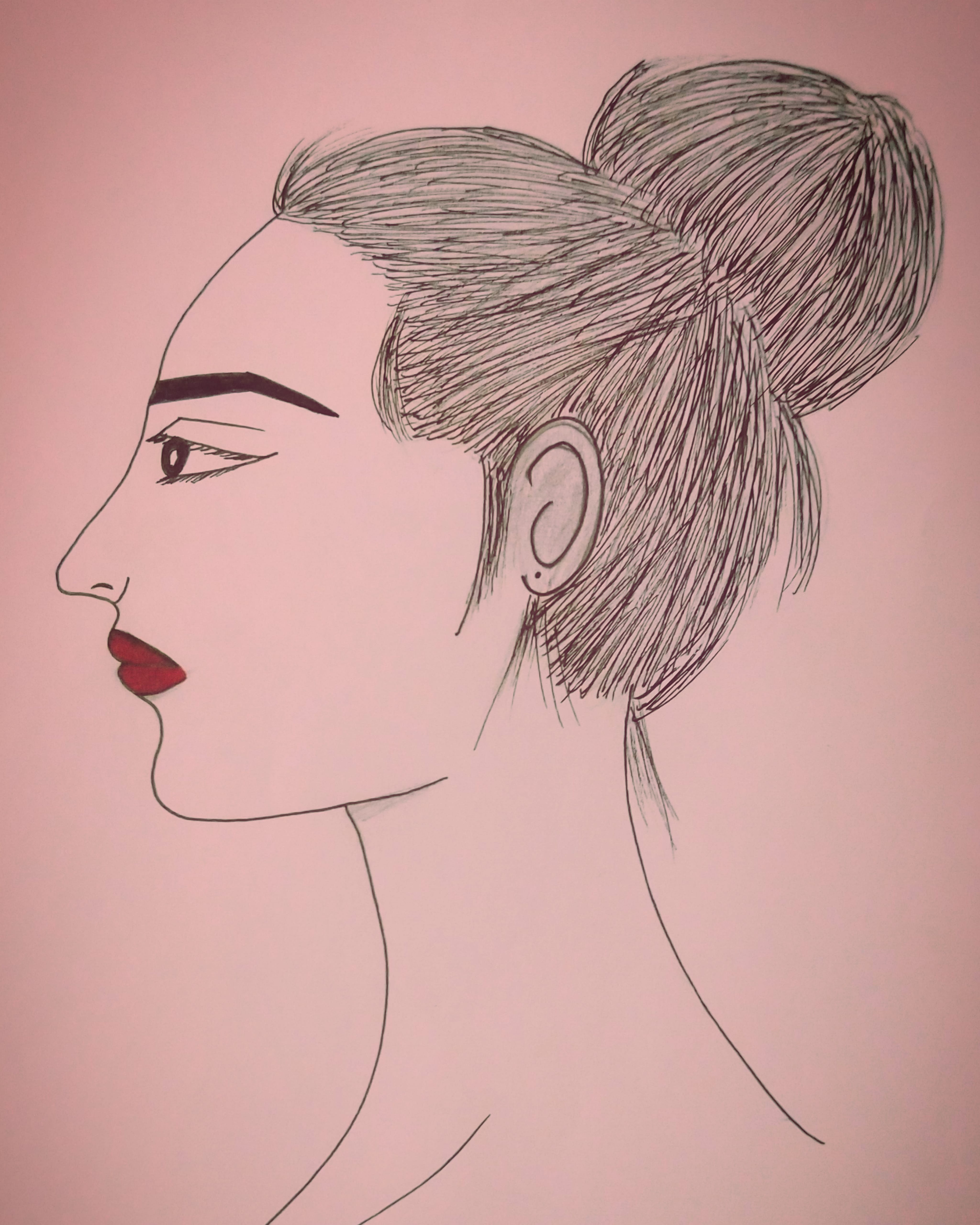 Pencil Sketch by Kinjal's Arts - Angle 1
