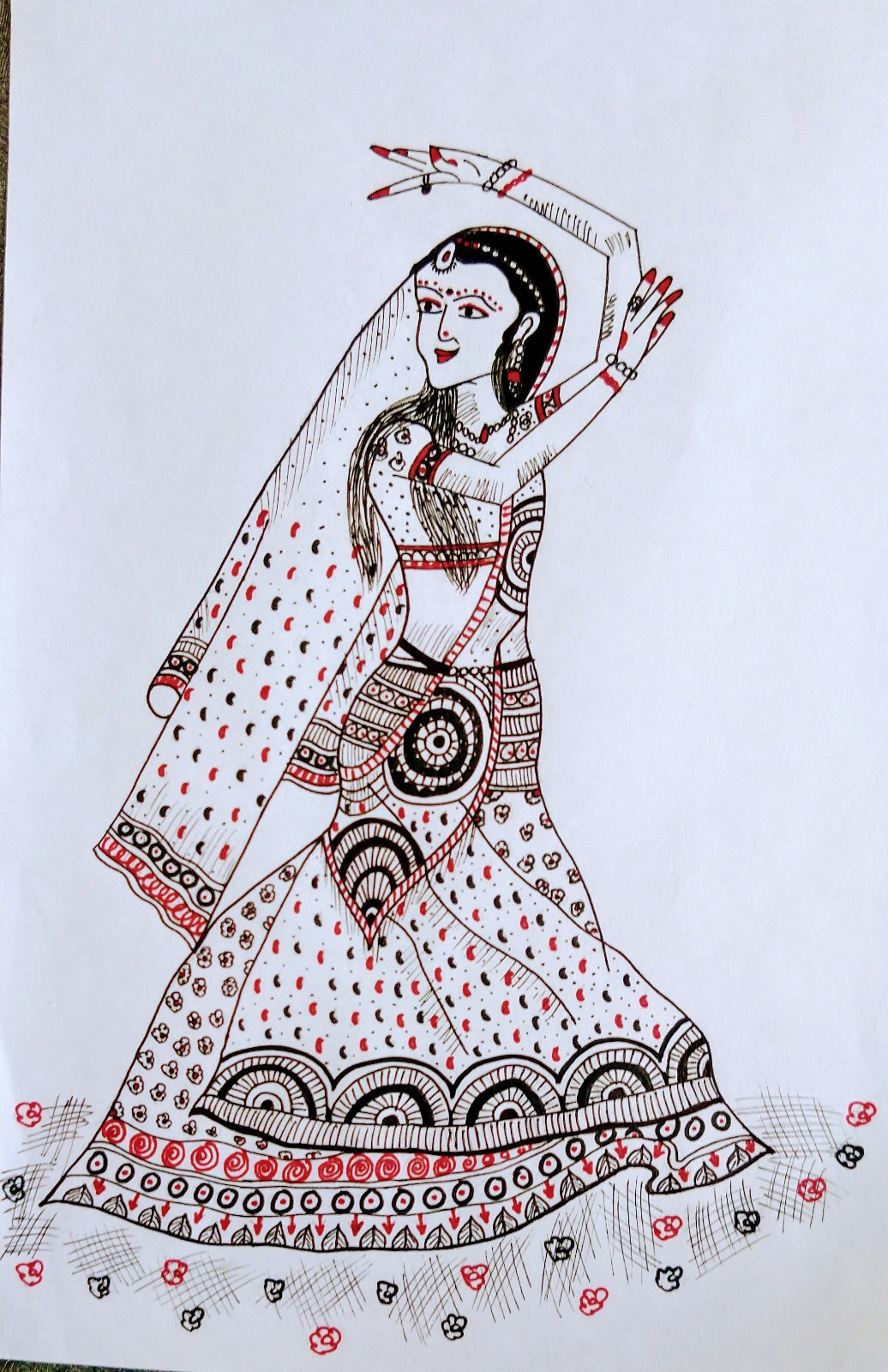 Pencil Sketch by Kinjal's Arts - Angle 1